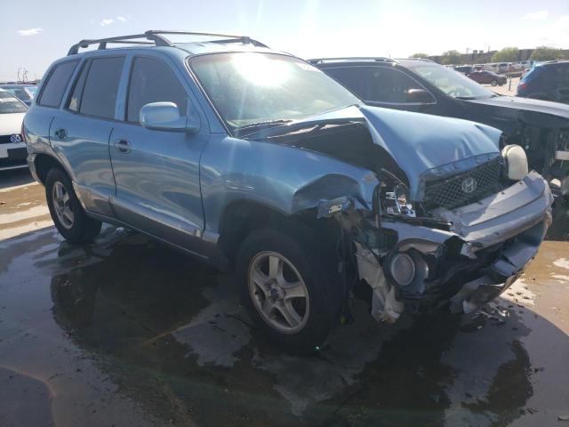 KM8SC13D93U545045 - 2003 HYUNDAI SANTA FE GLS BLUE photo 4