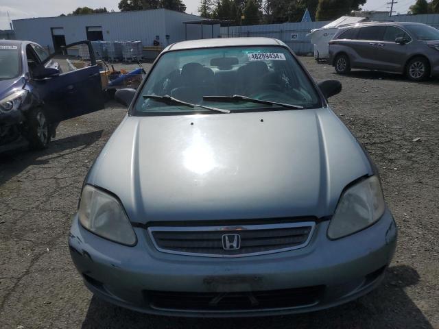 2HGEJ6616YH566274 - 2000 HONDA CIVIC BASE TEAL photo 5