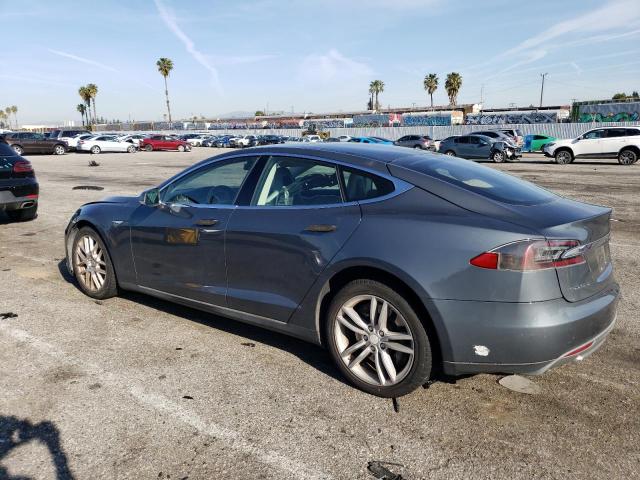 5YJSA1CN7CFP02650 - 2012 TESLA MODEL S BLUE photo 2