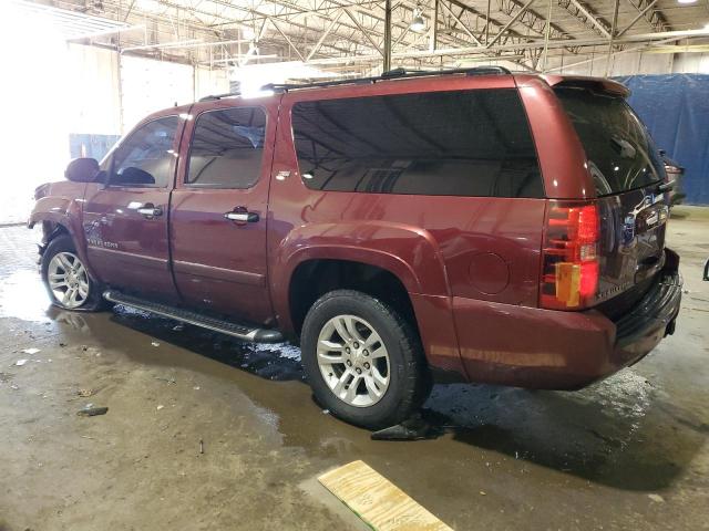 3GNFK16358G168873 - 2008 CHEVROLET SUBURBAN K1500 LS RED photo 2