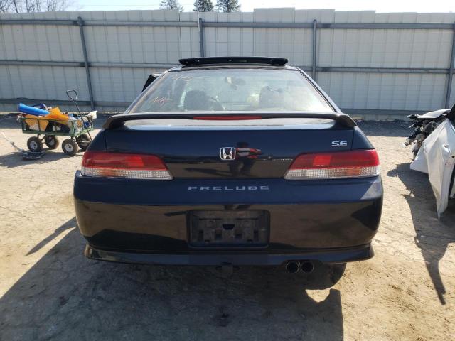 JHMBB61731C803207 - 2001 HONDA PRELUDE SE BLACK photo 6