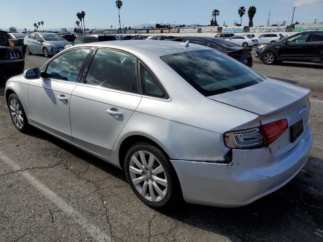 WAUAFAFL1DN042578 - 2013 AUDI A4 PREMIUM SILVER photo 2