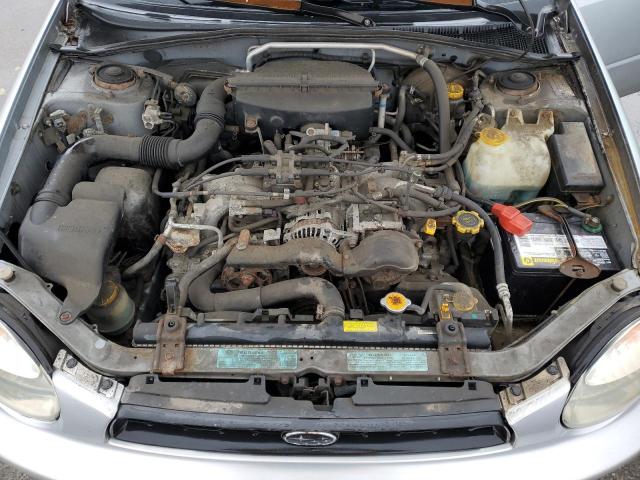 JF1GD67582H520867 - 2002 SUBARU IMPREZA RS SILVER photo 11