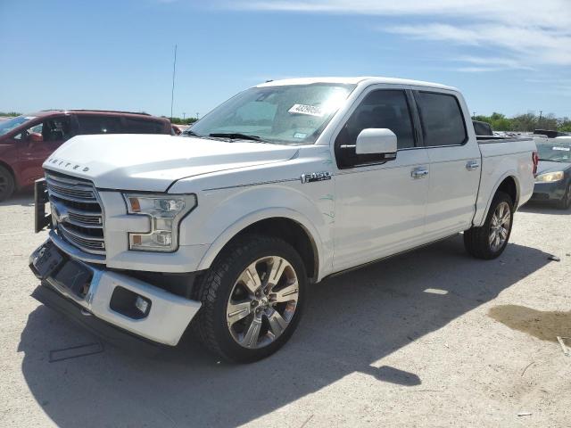 1FTEW1EG7GFC74643 - 2016 FORD F150 SUPERCREW WHITE photo 1