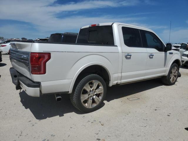 1FTEW1EG7GFC74643 - 2016 FORD F150 SUPERCREW WHITE photo 3