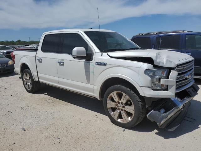 1FTEW1EG7GFC74643 - 2016 FORD F150 SUPERCREW WHITE photo 4