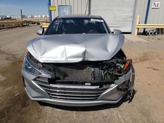 KMHD84LF0LU105048 - 2020 HYUNDAI ELANTRA SEL SILVER photo 5