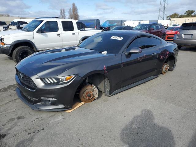 1FA6P8TH1G5253336 - 2016 FORD MUSTANG GRAY photo 1