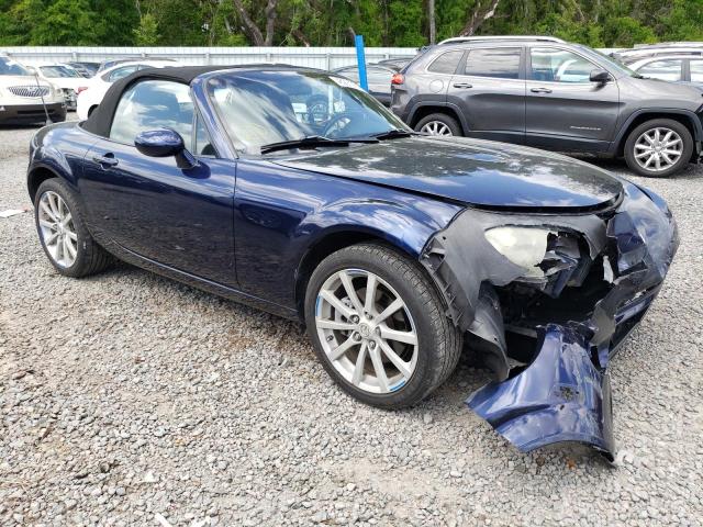 JM1NC25F380150170 - 2008 MAZDA MX-5 MIATA BLUE photo 4