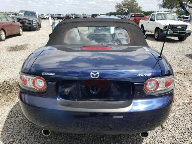 JM1NC25F380150170 - 2008 MAZDA MX-5 MIATA BLUE photo 6