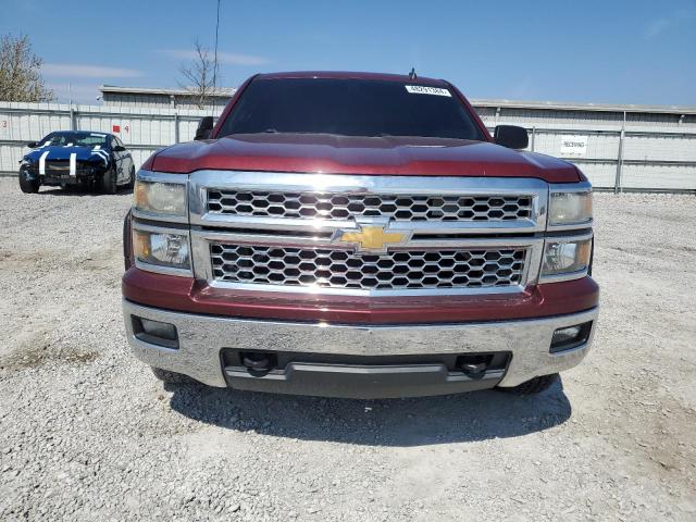 1GCVKREC3EZ129697 - 2014 CHEVROLET SILVERADO K1500 LT MAROON photo 5