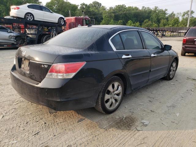 1HGCP36859A048416 - 2009 HONDA ACCORD EXL BLACK photo 3