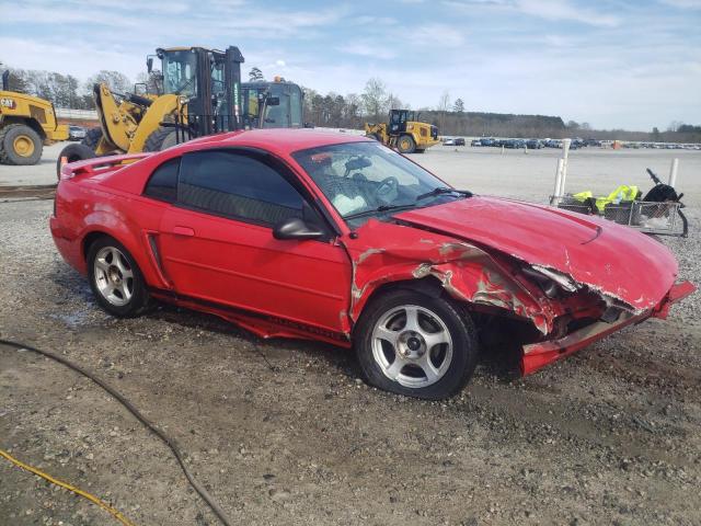 1FAFP40433F379504 - 2003 FORD MUSTANG RED photo 4