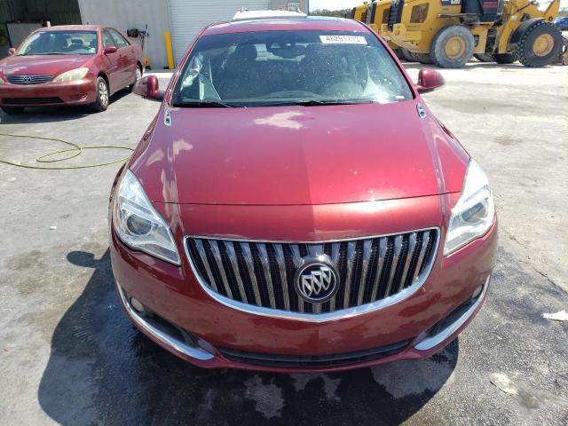 2G4GS5GX4G9165750 - 2016 BUICK REGAL PREMIUM BURGUNDY photo 5