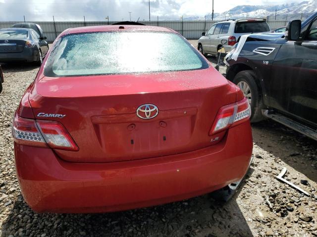 4T1BF3EK7BU127869 - 2011 TOYOTA CAMRY BASE BURGUNDY photo 6