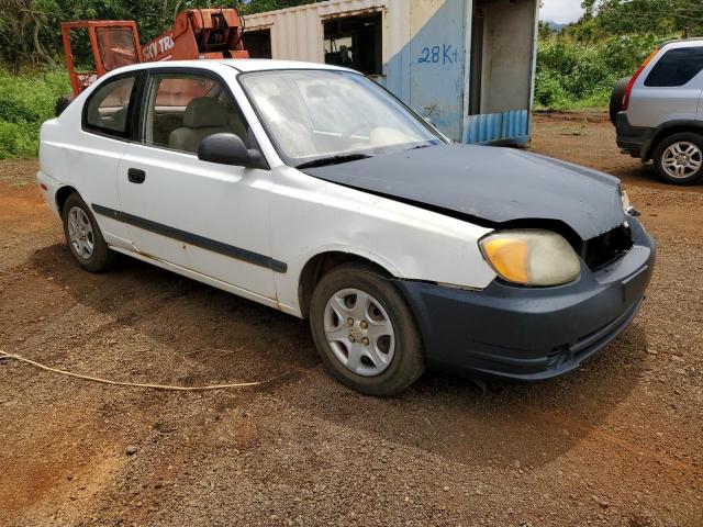 KMHCF35C44U312672 - 2004 HYUNDAI ACCENT L TWO TONE photo 4