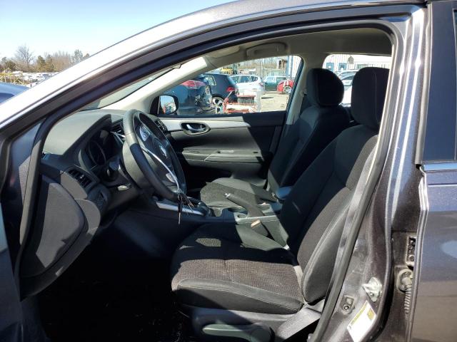 3N1AB7AP0KY397966 - 2019 NISSAN SENTRA S GRAY photo 7