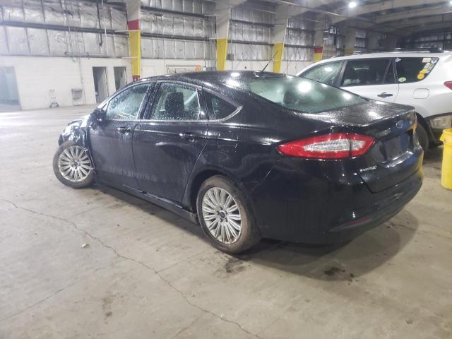 3FA6P0LU3ER236286 - 2014 FORD FUSION SE HYBRID BLACK photo 2