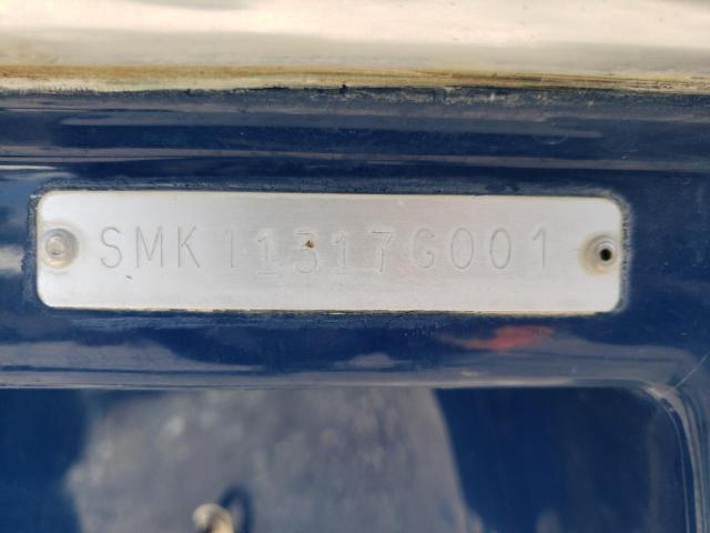 SMK11317G001 - 2001 SMOK BOAT WHITE photo 10