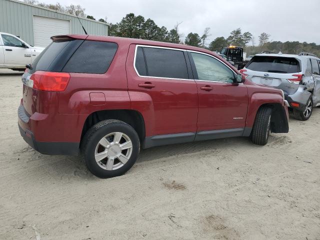 2GKALMEK7C6364025 - 2012 GMC TERRAIN SLE BURGUNDY photo 3