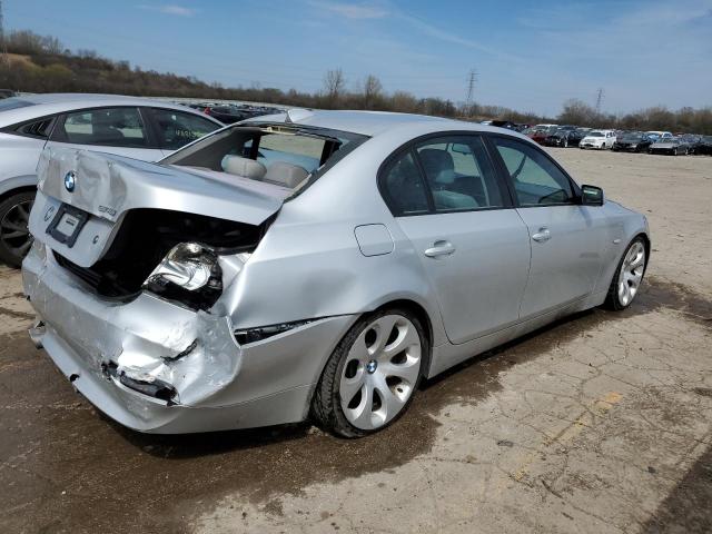 WBANB33584B087808 - 2004 BMW 545 I SILVER photo 3