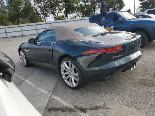 SAJWA6FC9F8K14539 - 2015 JAGUAR F-TYPE S GREEN photo 2