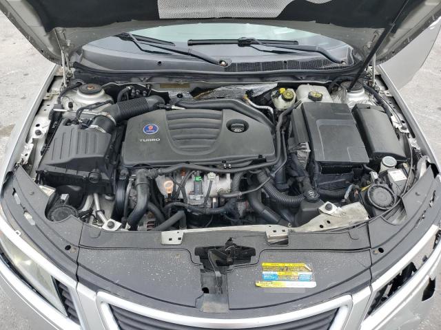 YS3GN4ARXB4001732 - 2011 SAAB 9-5 TURBO SILVER photo 11