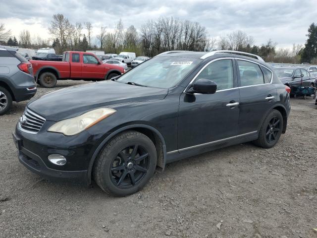 JNKAJ09F28M356879 - 2008 INFINITI EX35 BASE Սև լուսանկար 1