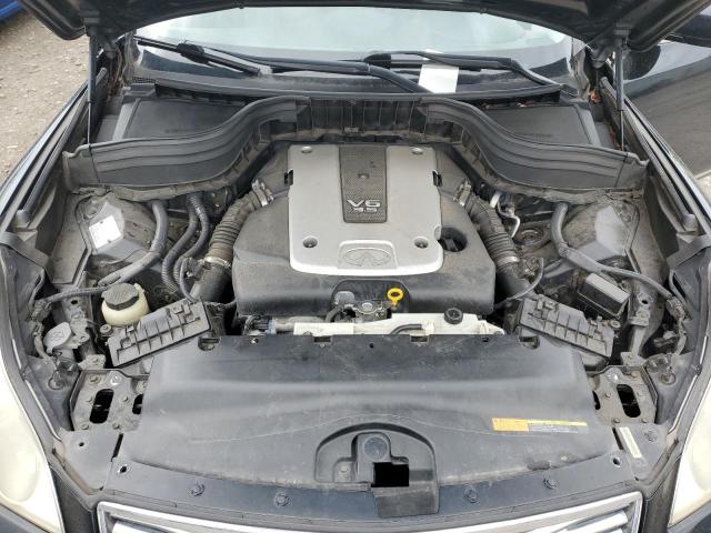 JNKAJ09F28M356879 - 2008 INFINITI EX35 BASE Սև լուսանկար 11