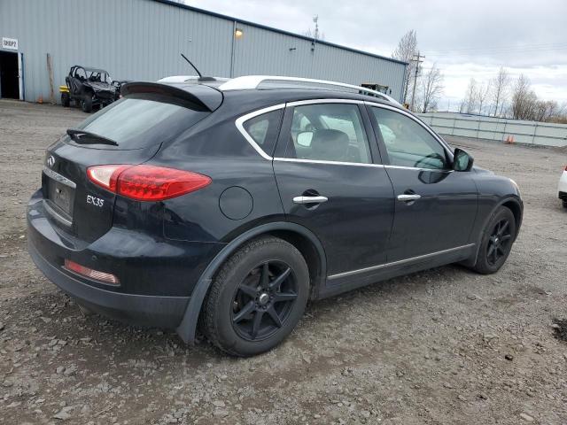 JNKAJ09F28M356879 - 2008 INFINITI EX35 BASE Սև լուսանկար 3