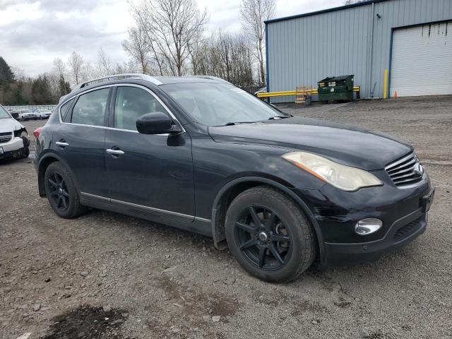 JNKAJ09F28M356879 - 2008 INFINITI EX35 BASE Սև լուսանկար 4