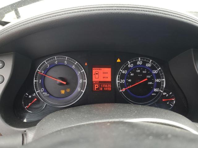 JNKAJ09F28M356879 - 2008 INFINITI EX35 BASE Սև լուսանկար 9