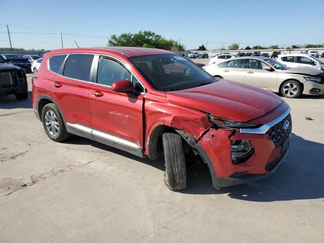 5NMS23AD6KH108258 - 2019 HYUNDAI SANTA FE SE RED photo 4