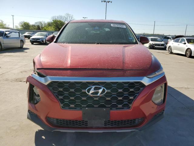 5NMS23AD6KH108258 - 2019 HYUNDAI SANTA FE SE RED photo 5