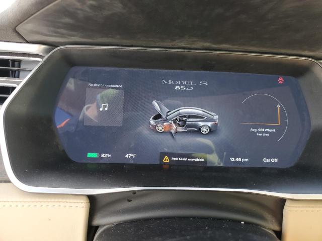 5YJSA1E29GF125046 - 2016 TESLA MODEL S Boz foto 9