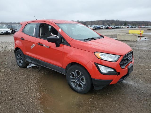 MAJ3S2FE9MC400848 - 2021 FORD ECOSPORT S RED photo 4