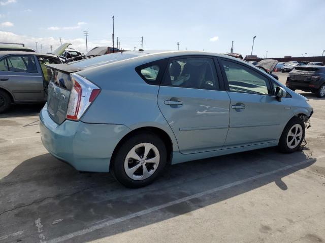 JTDKN3DU9D1678612 - 2013 TOYOTA PRIUS BLUE photo 3