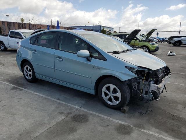 JTDKN3DU9D1678612 - 2013 TOYOTA PRIUS BLUE photo 4