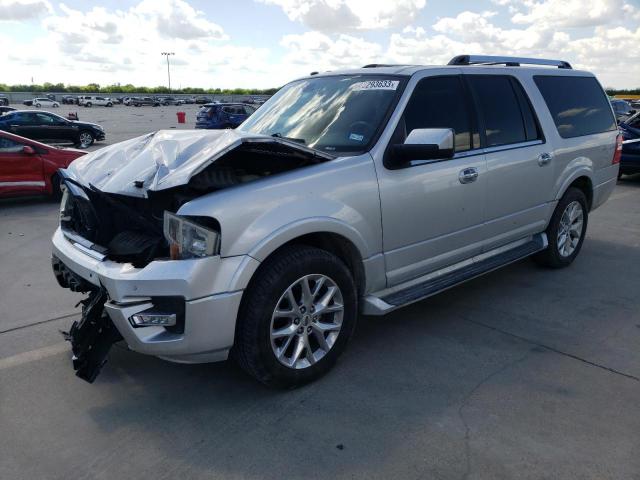 1FMJK1KT6GEF23124 - 2016 FORD EXPEDITION EL LIMITED SILVER photo 1