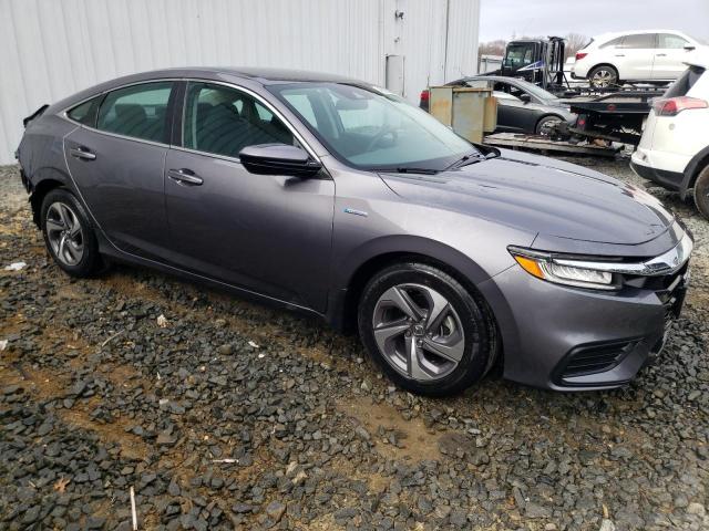 19XZE4F14KE015708 - 2019 HONDA INSIGHT LX GRAY photo 4