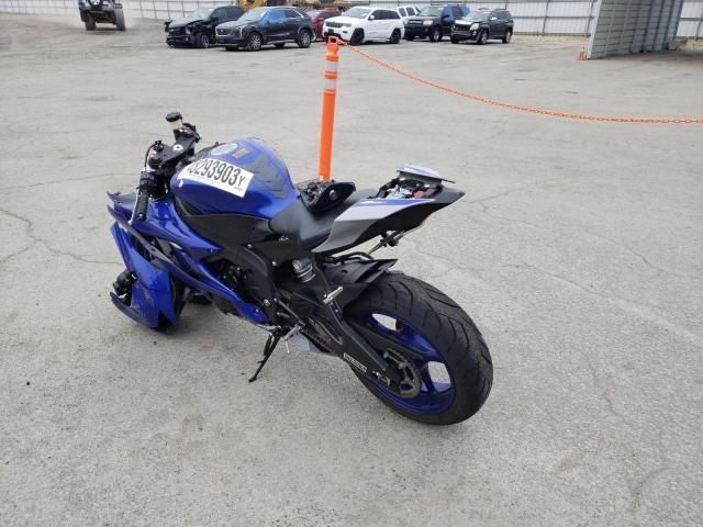 JYARJ28Y2LA002532 - 2020 YAMAHA YZFR6 C BLUE photo 3