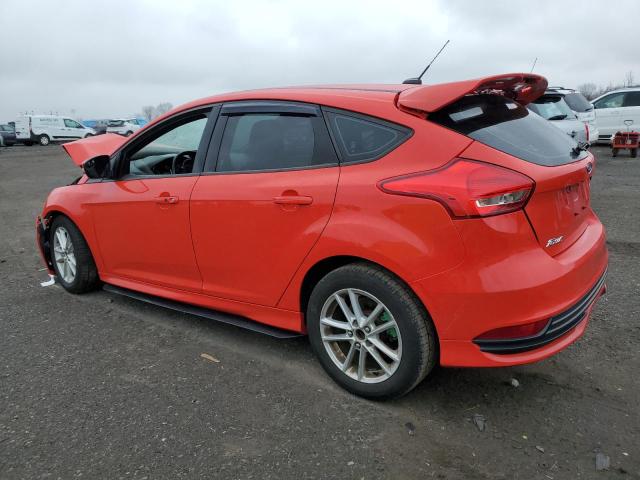 1FADP3L93HL331549 - 2017 FORD FOCUS ST RED photo 2