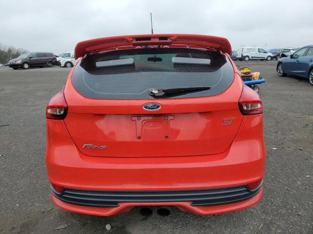 1FADP3L93HL331549 - 2017 FORD FOCUS ST RED photo 6