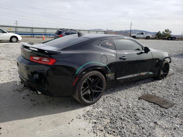 1G1FE1R76H0101856 - 2017 CHEVROLET CAMARO SS BLACK photo 3