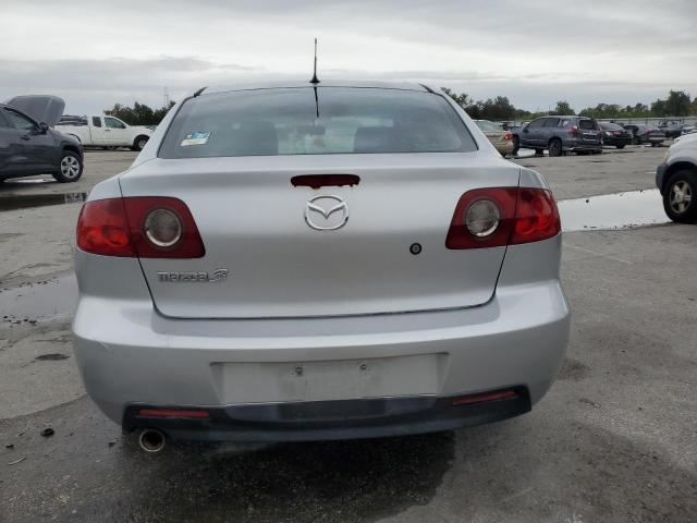 JM1BK12F261430481 - 2006 MAZDA 3 I SILVER photo 6