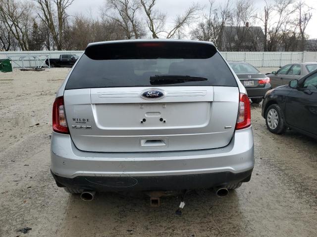 2FMDK4GC5EBA65138 - 2014 FORD EDGE SE SILVER photo 6