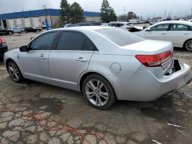 3LNHL2GC4BR760372 - 2011 LINCOLN MKZ SILVER photo 2