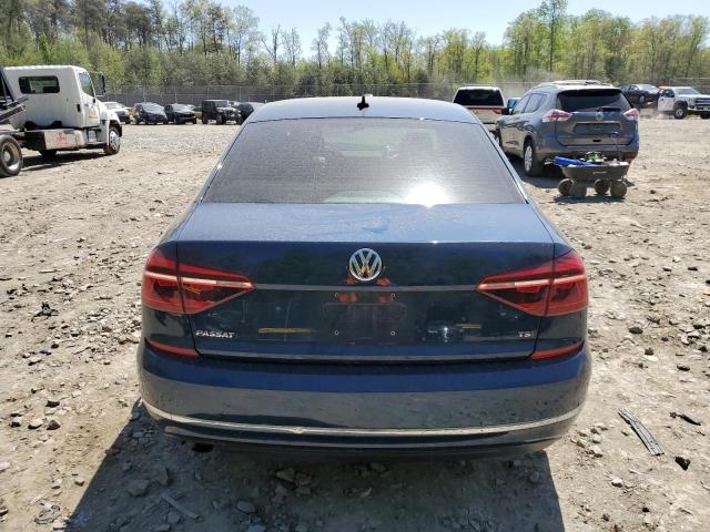 1VWLA7A37KC013032 - 2019 VOLKSWAGEN PASSAT WOLFSBURG BLUE photo 6