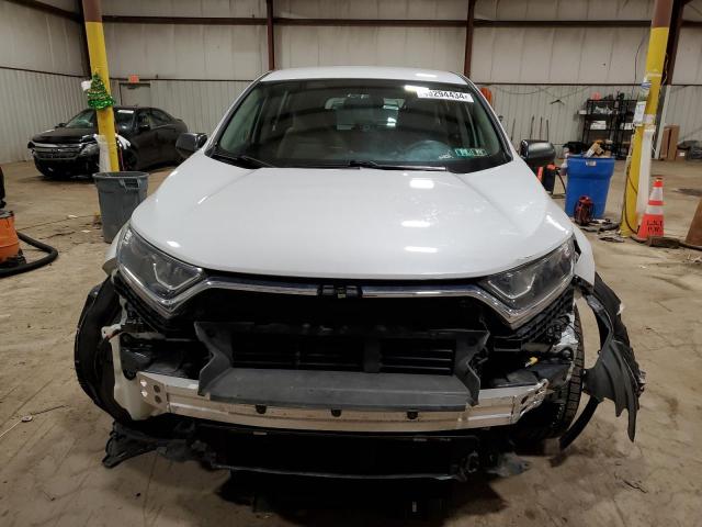 2HKRW6H37KH209300 - 2019 HONDA CR-V LX WHITE photo 5