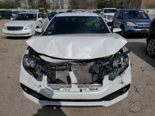 2HGFC2F87KH514776 - 2019 HONDA CIVIC SPORT WHITE photo 5